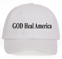'GOD Heal America' Cap